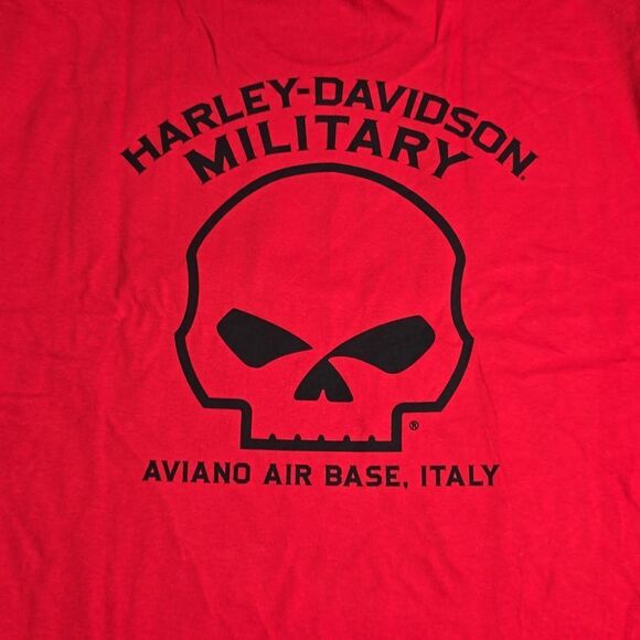 1366 NWT Men's Harley Davidson Air Base Hot Ride Long Sleeve Tee 2XL - Picture 5 of 6